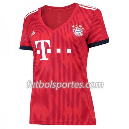 Camisetas Bayern de Múnich Mujer Primera Equipacion 2018/2019